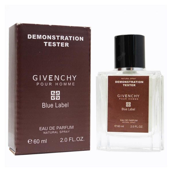 Tester Givenchy Blue Label For Men 60 ml extra long lasting